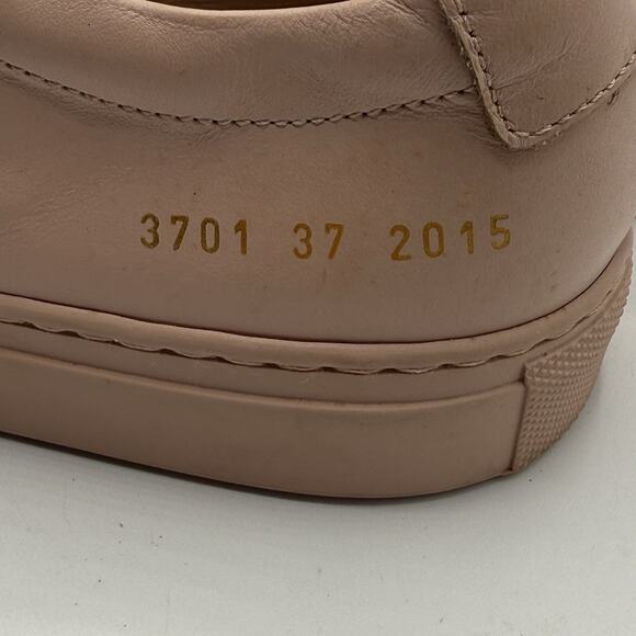 Woman by Common Projects Tournament Low Top Sneakers Pink‎ Size 37 - Picture 4 of 11